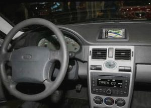 Лада Приора с навигатором ГЛОНАС-GPS (Лада Приора, Lada Priora, забыл дорогу, навигатором ГЛОНАС-GPS) Лада Приора с навигатором ГЛОНАС-GPS